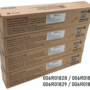 Cartuchos De Toner Xerox Versalink C7120 / C7125 / C7130 Color Negro Cyan Magenta Amarillo, Part Number: 006R01828 / 006R01829 / 006R01830 / 006R01831.