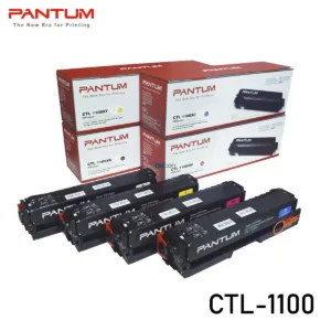 Pack Tóner Pantum CTL-1100 Color Negro Cyan Magenta Amarillo, Para Impresoras Pantum CP1100DW / CM1100DW / CM1100ADN / CM1100ADW / CM1100FDW.